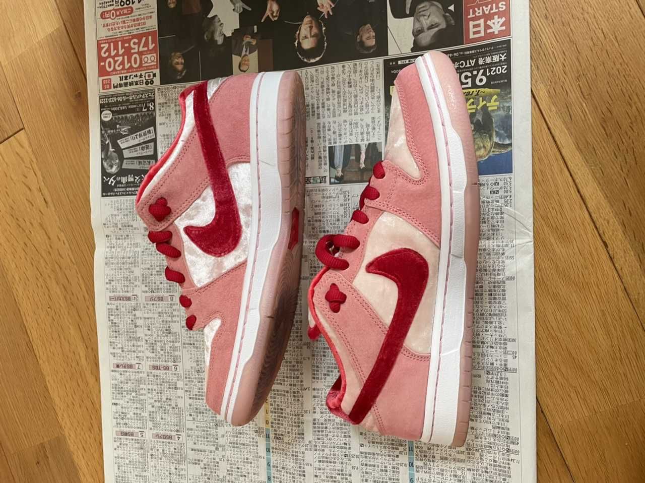 Strangelove × Nike SB Dunk Low "Valentine’s Day"