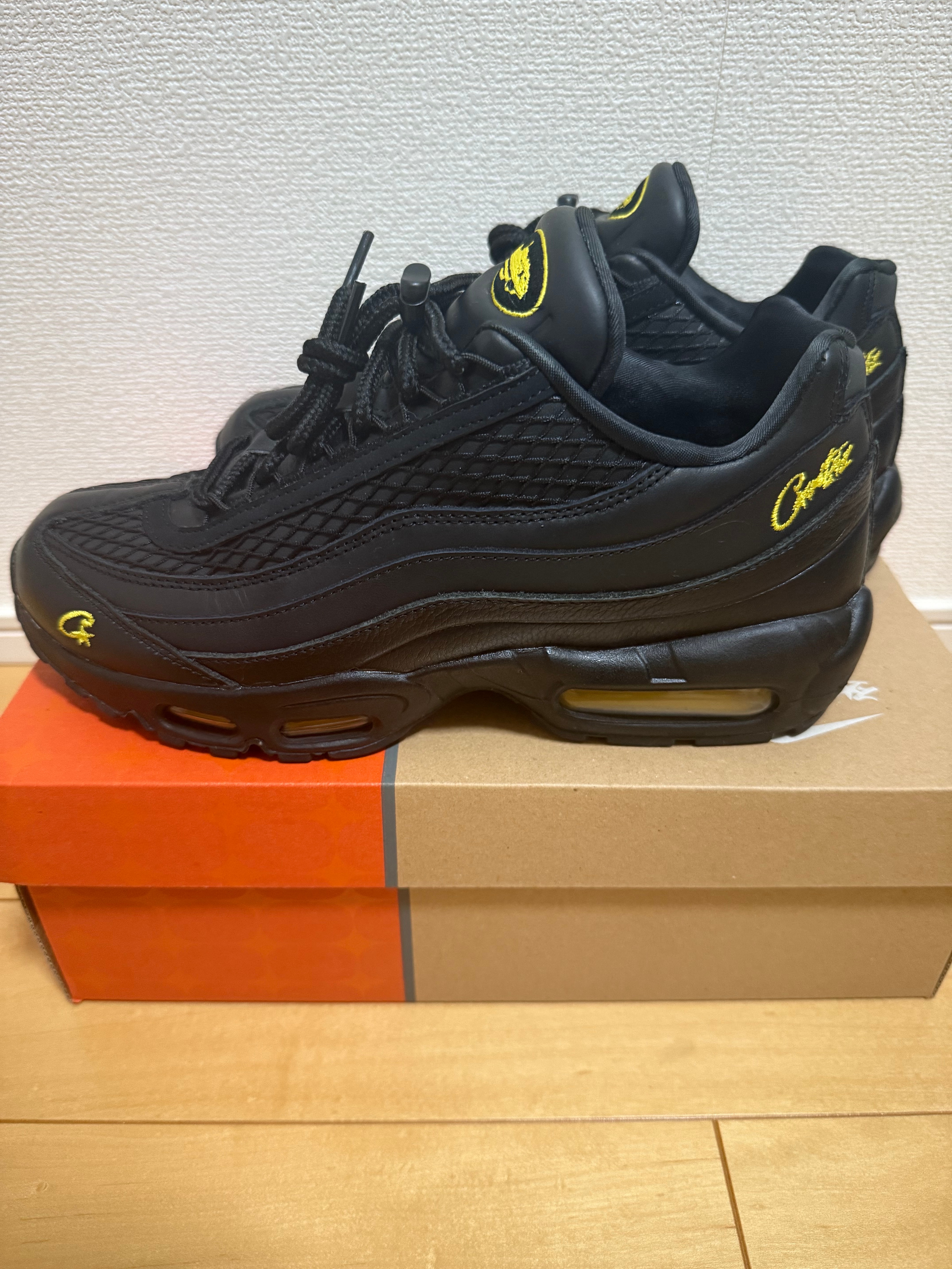 Corteiz × Nike Air Max 95 "Black and Tour Yellow"