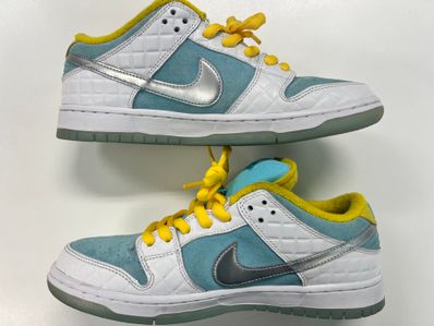 FTC × Nike SB Dunk Low "White/Blue"