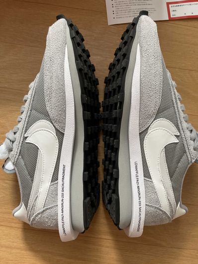 Fragment × sacai × Nike LD Waffle "Light Smoke Grey"