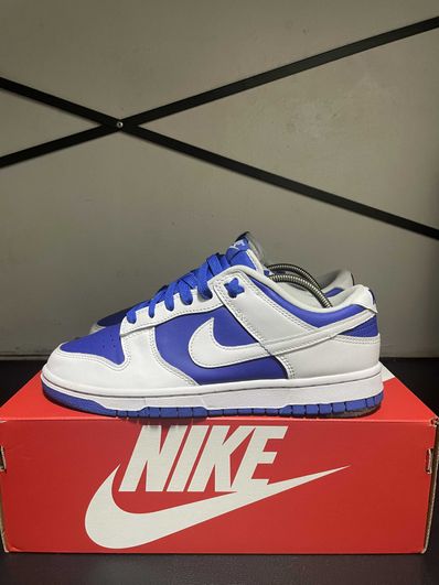 Nike Dunk Low Retro "Racer Blue and White"