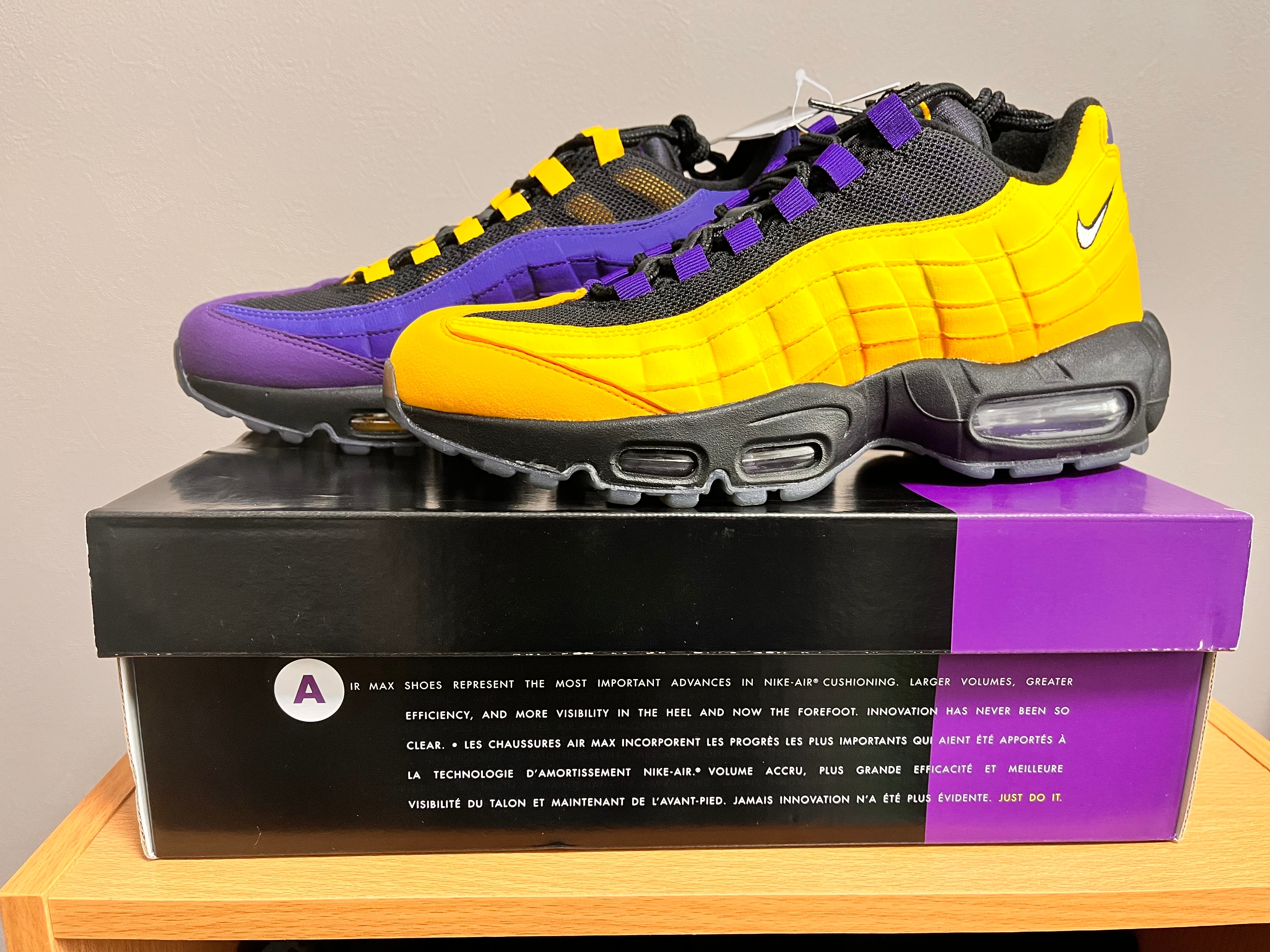 Nike Air Max 95 NRG "Lebron/Lakers Home Team"
