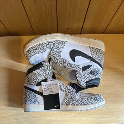 Nike Air Jordan 1 High OG "White Cement/Safari"