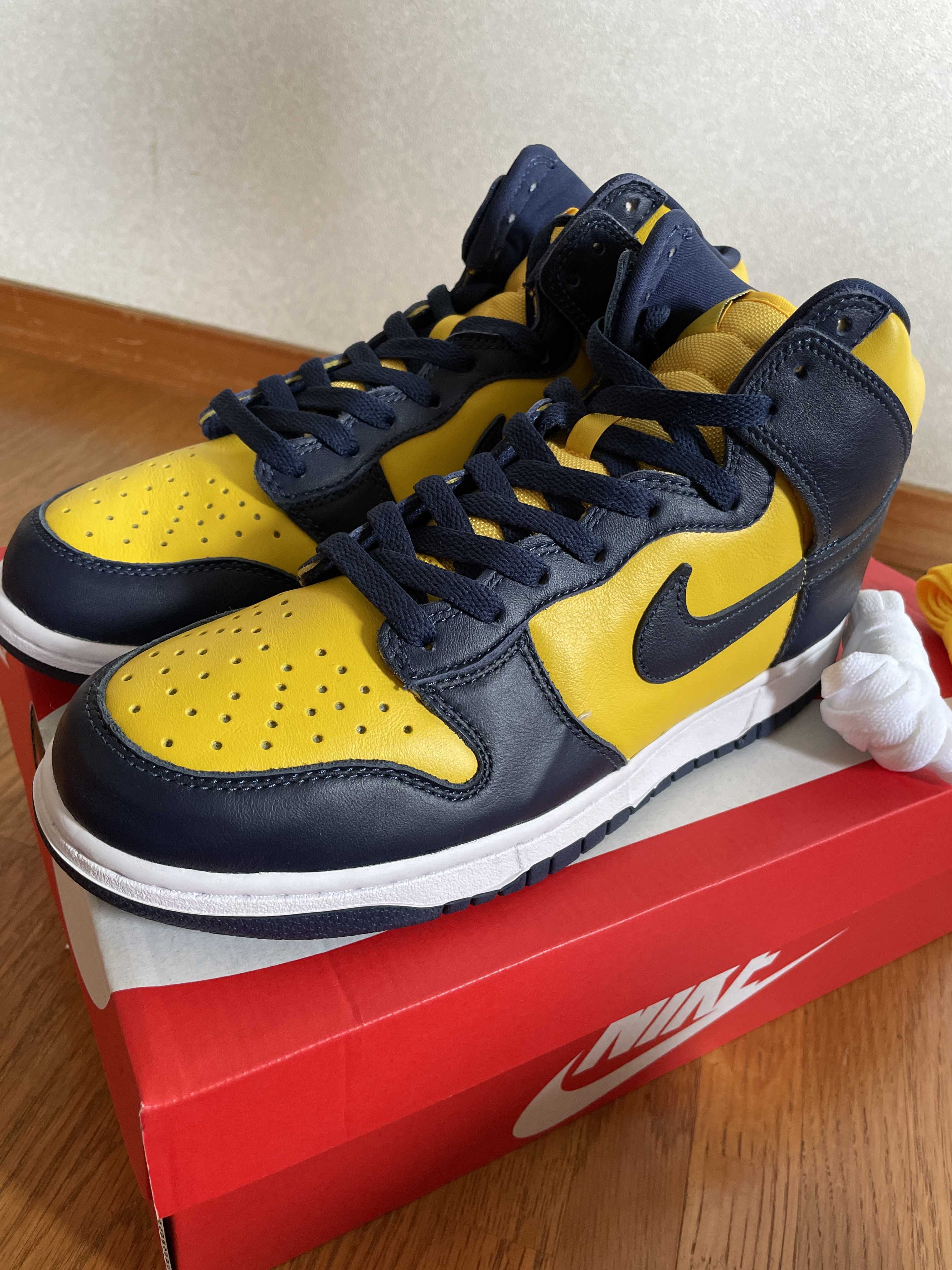 Nike Dunk High "Michigan"