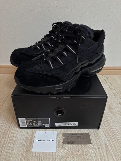 COMME des GARCONS × Nike Air Max 95 "Black"