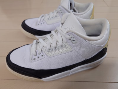 Fragment × Nike Air Jordan 3 "White/Black"