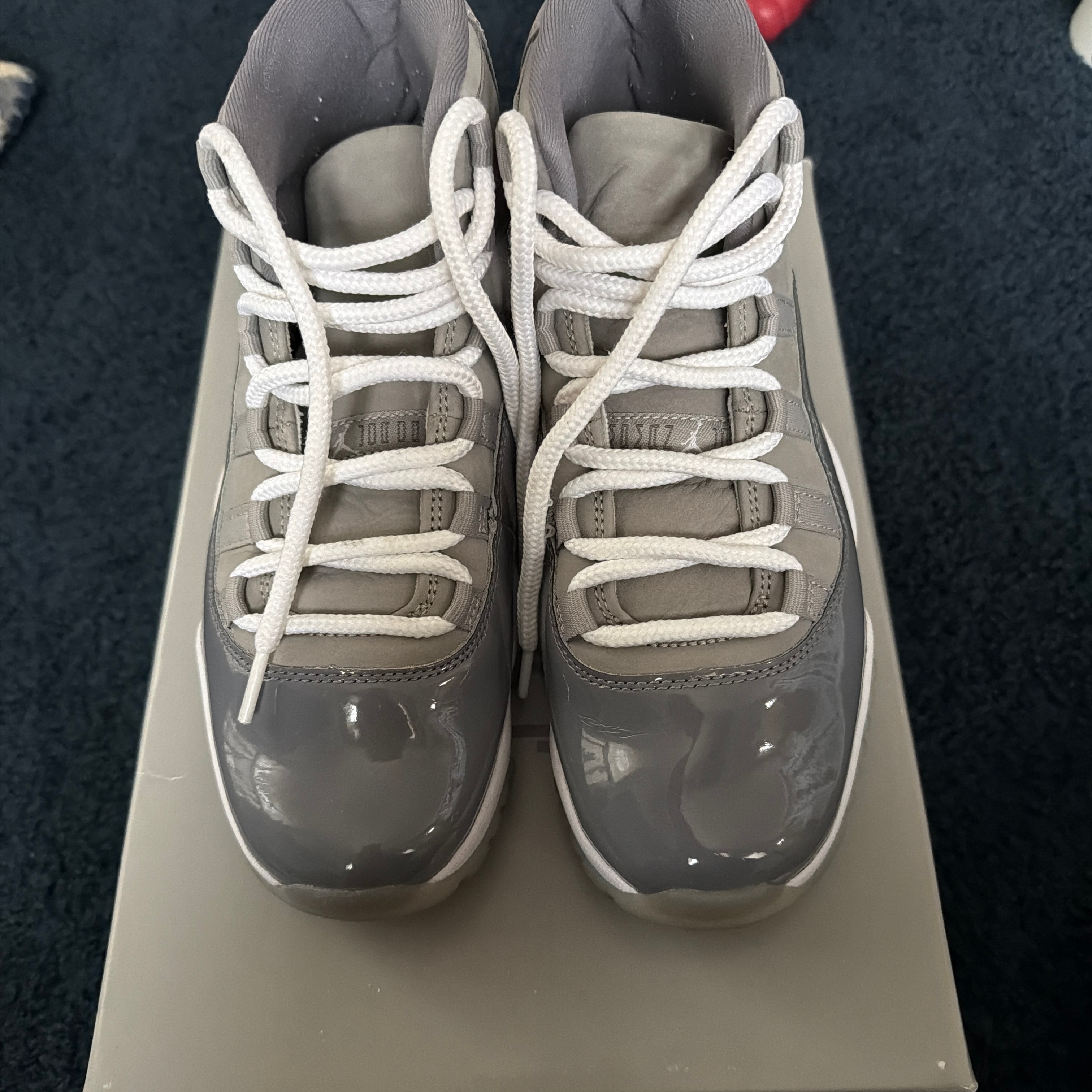 ナイキ エアジョーダン11 レトロ "クールグレー"