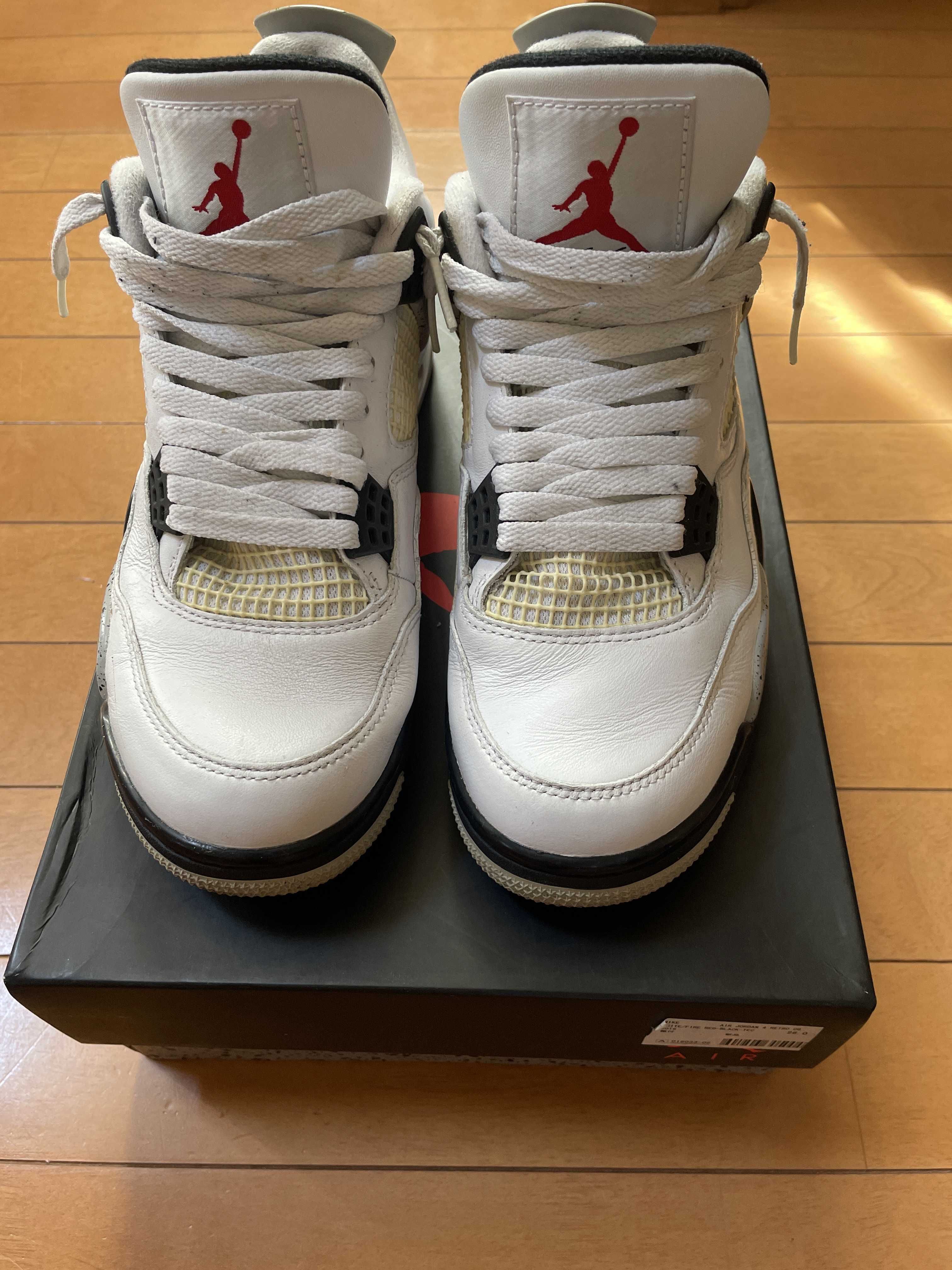 Nike Air Jordan 4 Retro "White Cement" (2016)