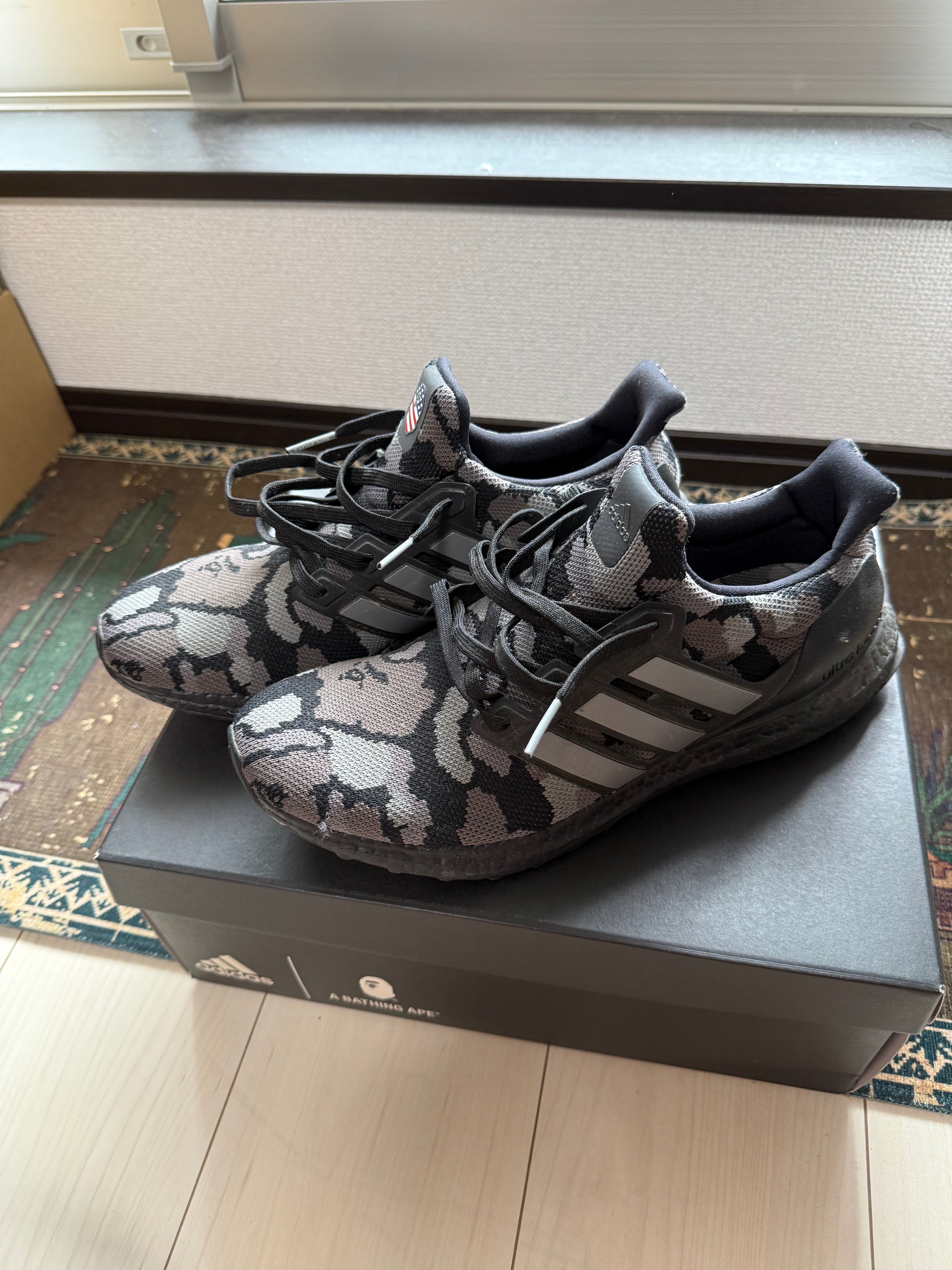 A BATHING APE × didas Ultra Boost "Black"