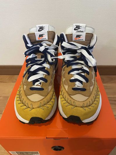 Jean-Paul Gaultier × sacai × Nike VaporWaffle "Sesame/Multi Color"