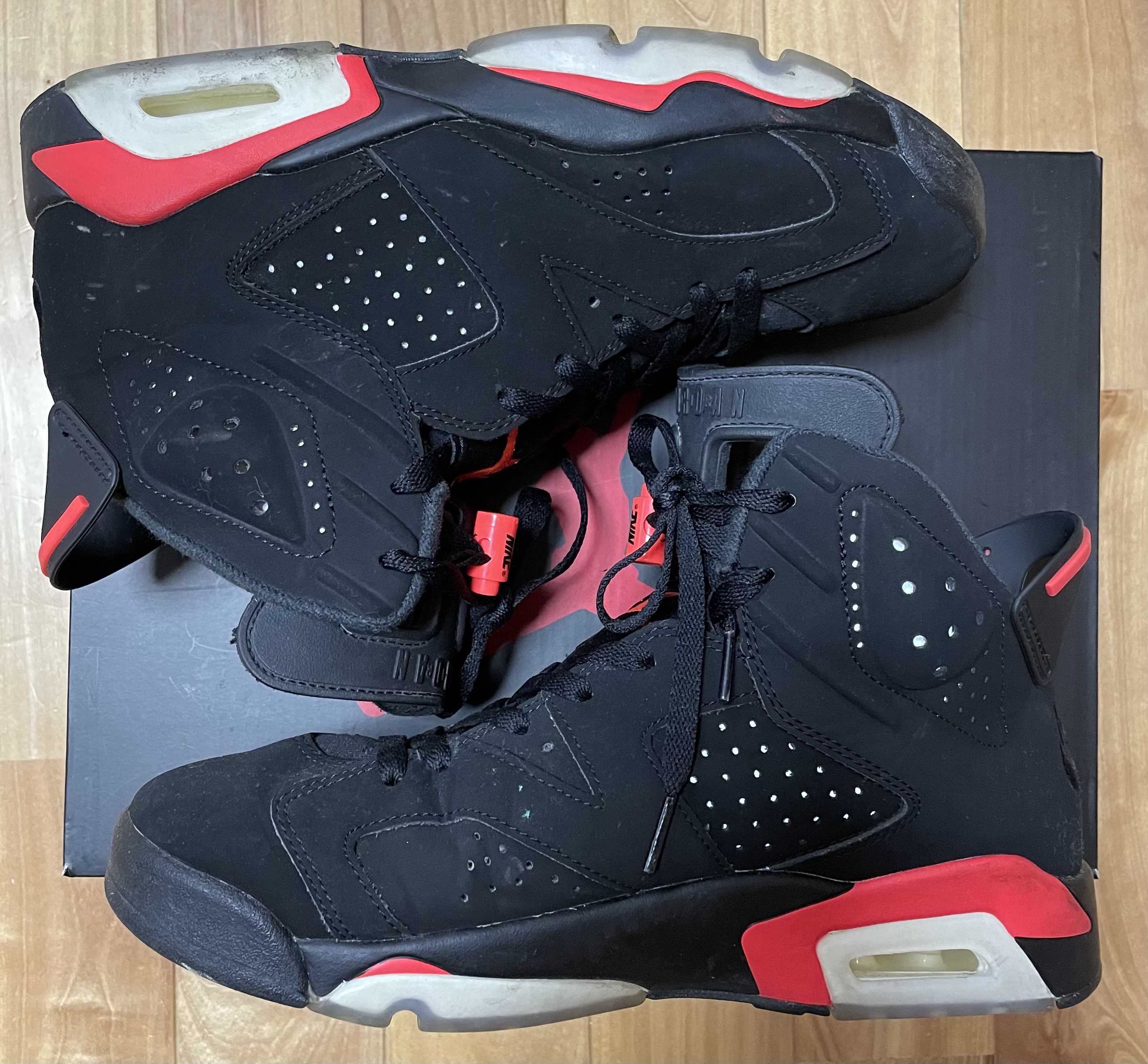 Nike Air Jordan 6 Retro OG "Black/Infrared"