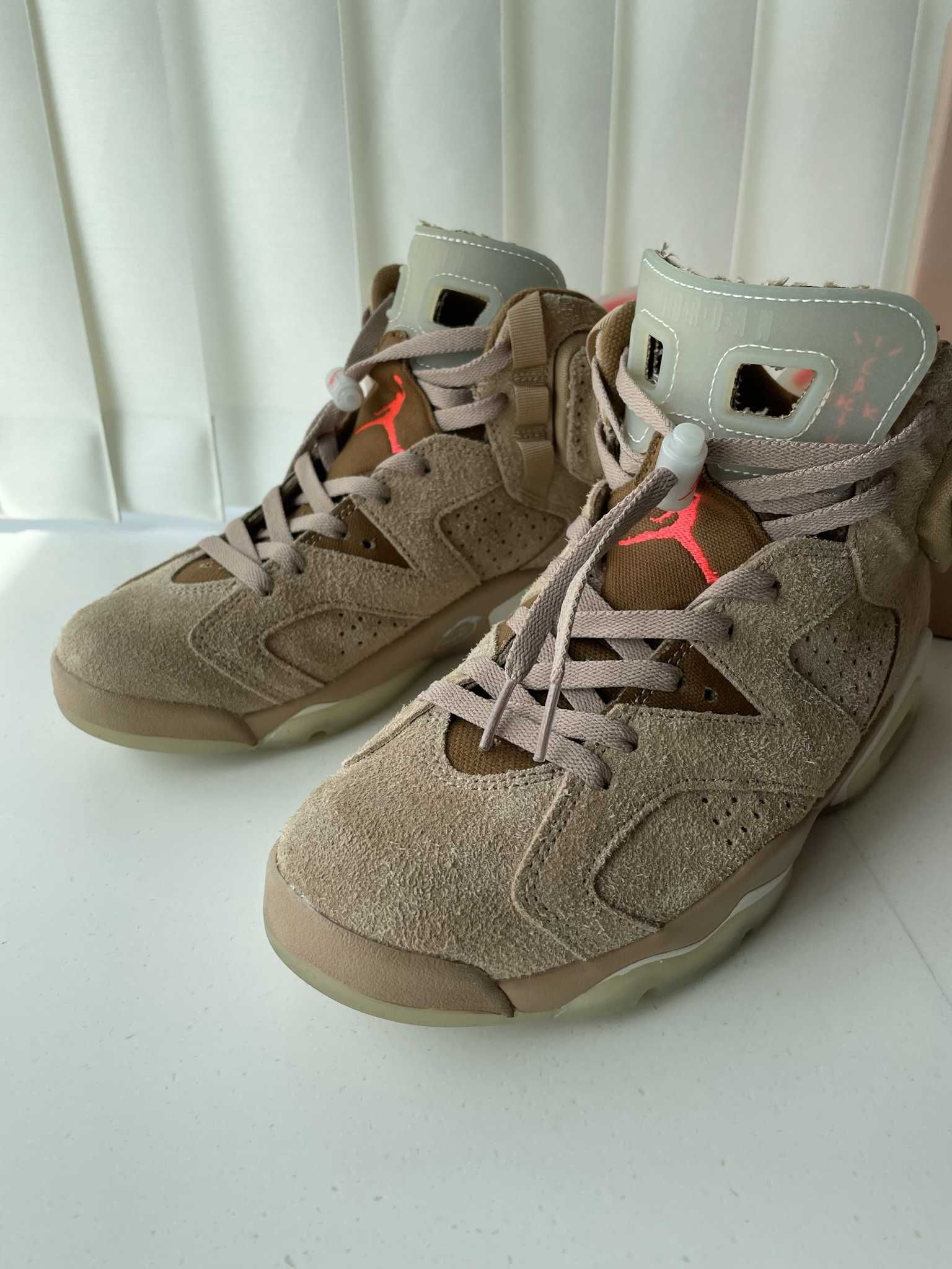 Travis Scott × Nike Air Jordan 6 "British Khaki"