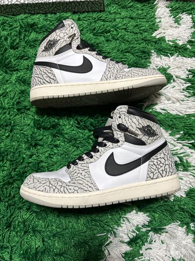 Nike Air Jordan 1 High OG "White Cement/Safari"