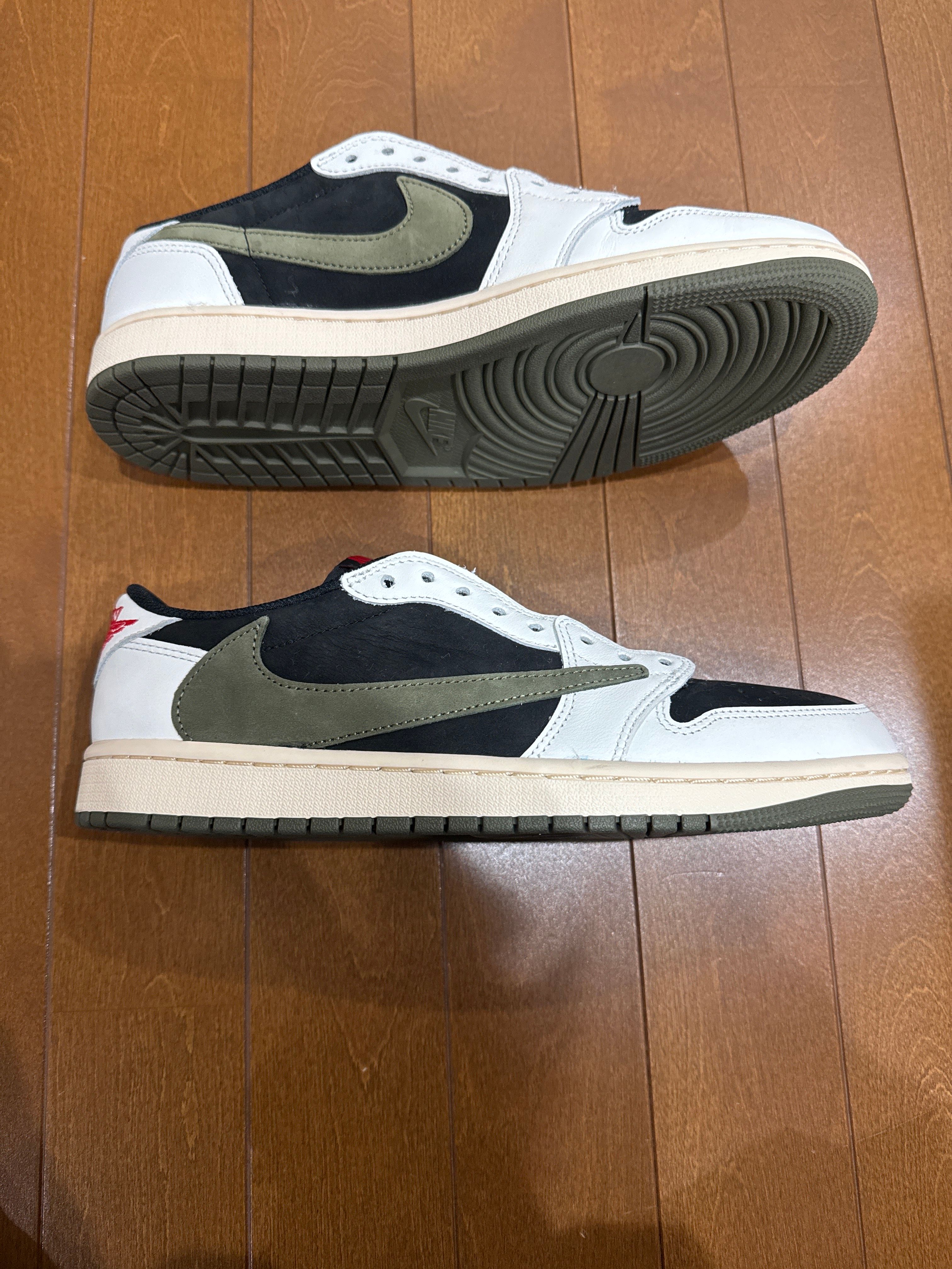 Travis Scott × Nike Women's Air Jordan 1 Low OG "Medium Olive"