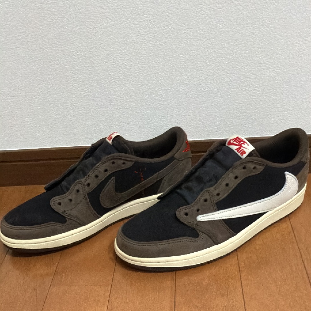 Travis Scott × Nike Air Jordan 1 Low OG SP-T  "Black/Dark Mocha"