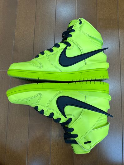 AMBUSH × NIKE DUNK HIGH "FLASH LIME"