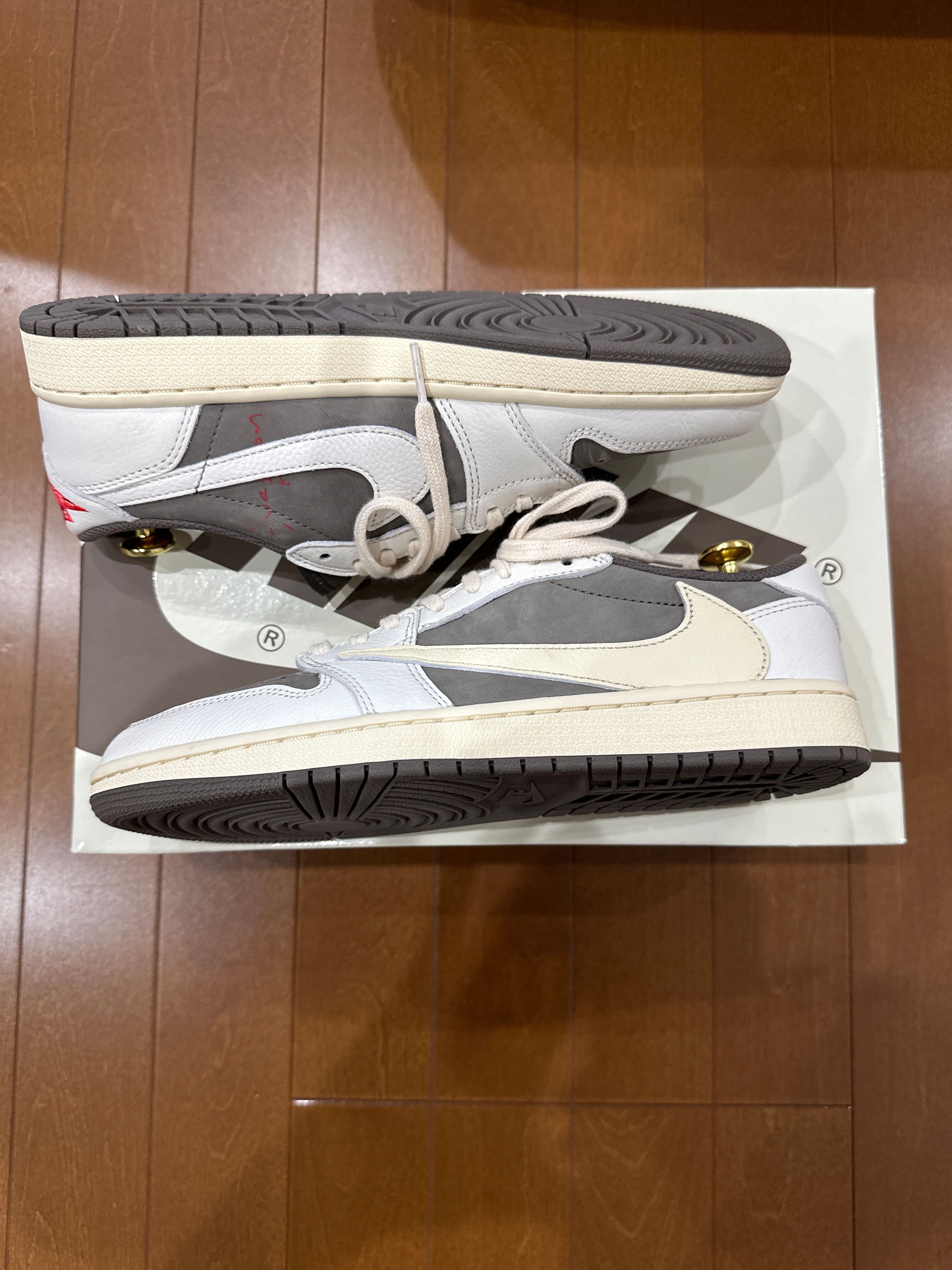 Travis Scott × Nike Air Jordan 1 Low OG SP "Reverse Mocha/Sail and Ridgerock"