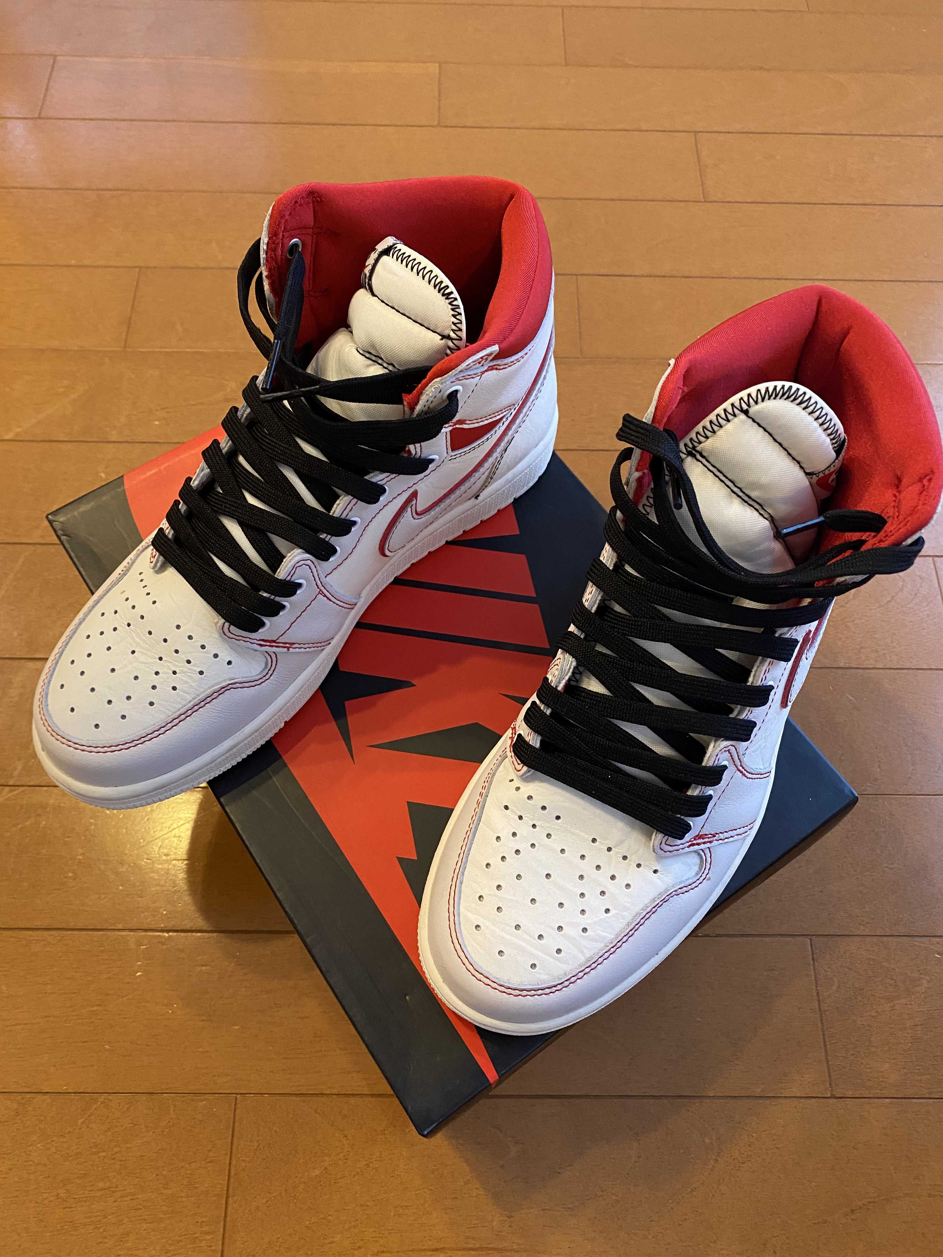 Nike Air Jordan 1 Retro High OG "Sail/University Red"