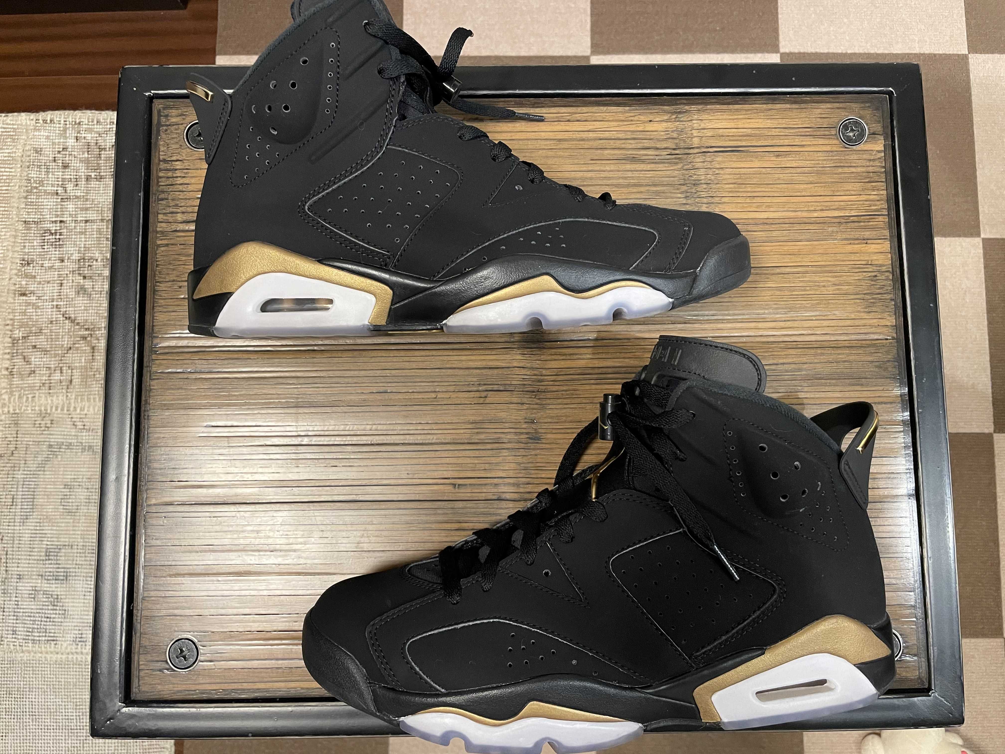 Nike Air Jordan 6 DMP "Black/Metallic Gold" (2020)