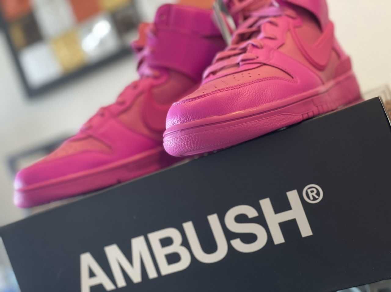 AMBUSH × Nike Dunk High "Pink"
