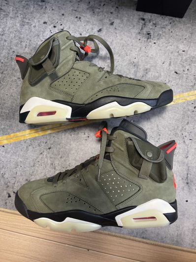 Travis Scott × Nike Air Jordan 6 Retro "Medium Olive"