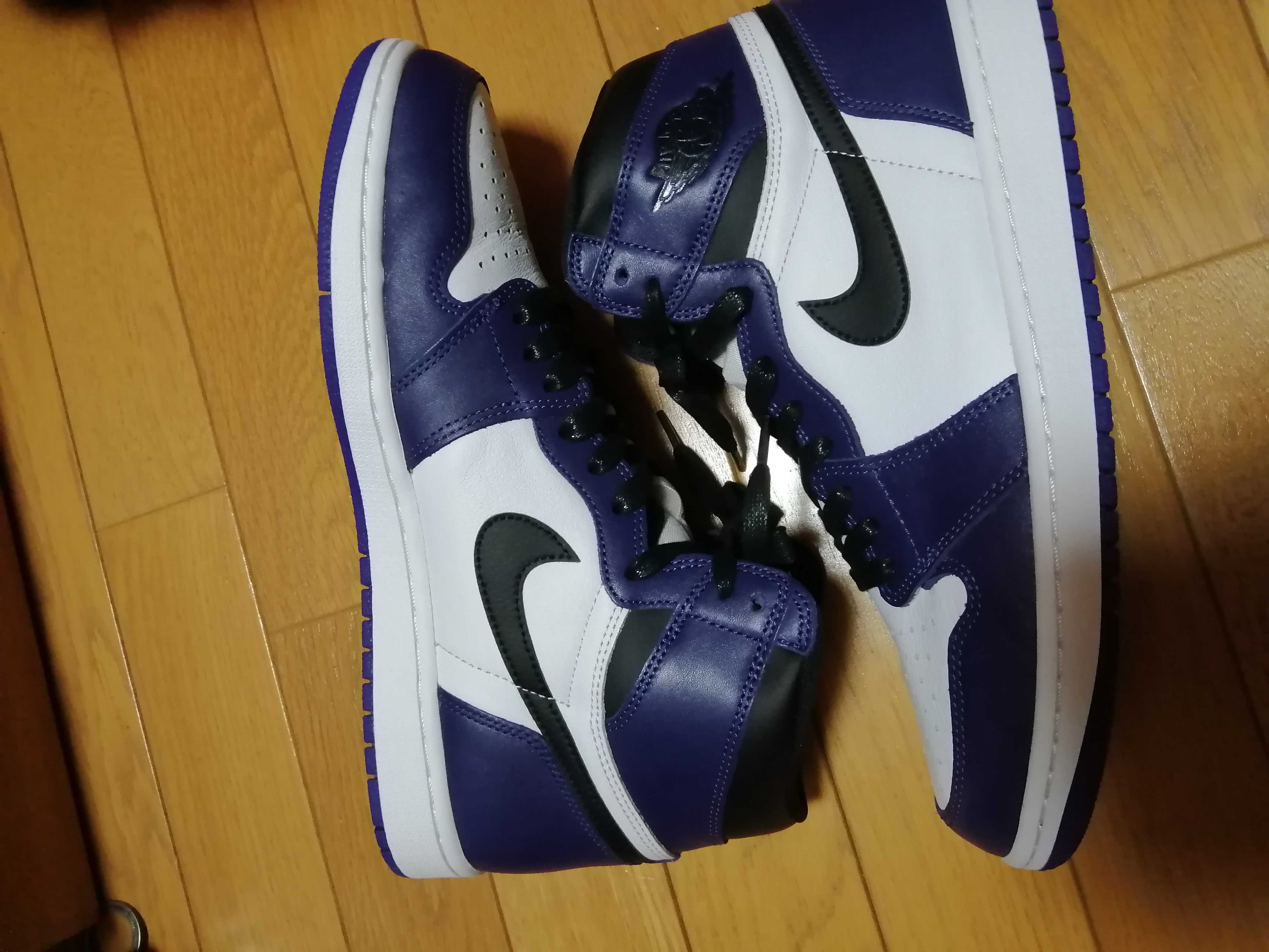 Nike Air Jordan 1 Retro High OG "Court Purple White/Black" (2020)   