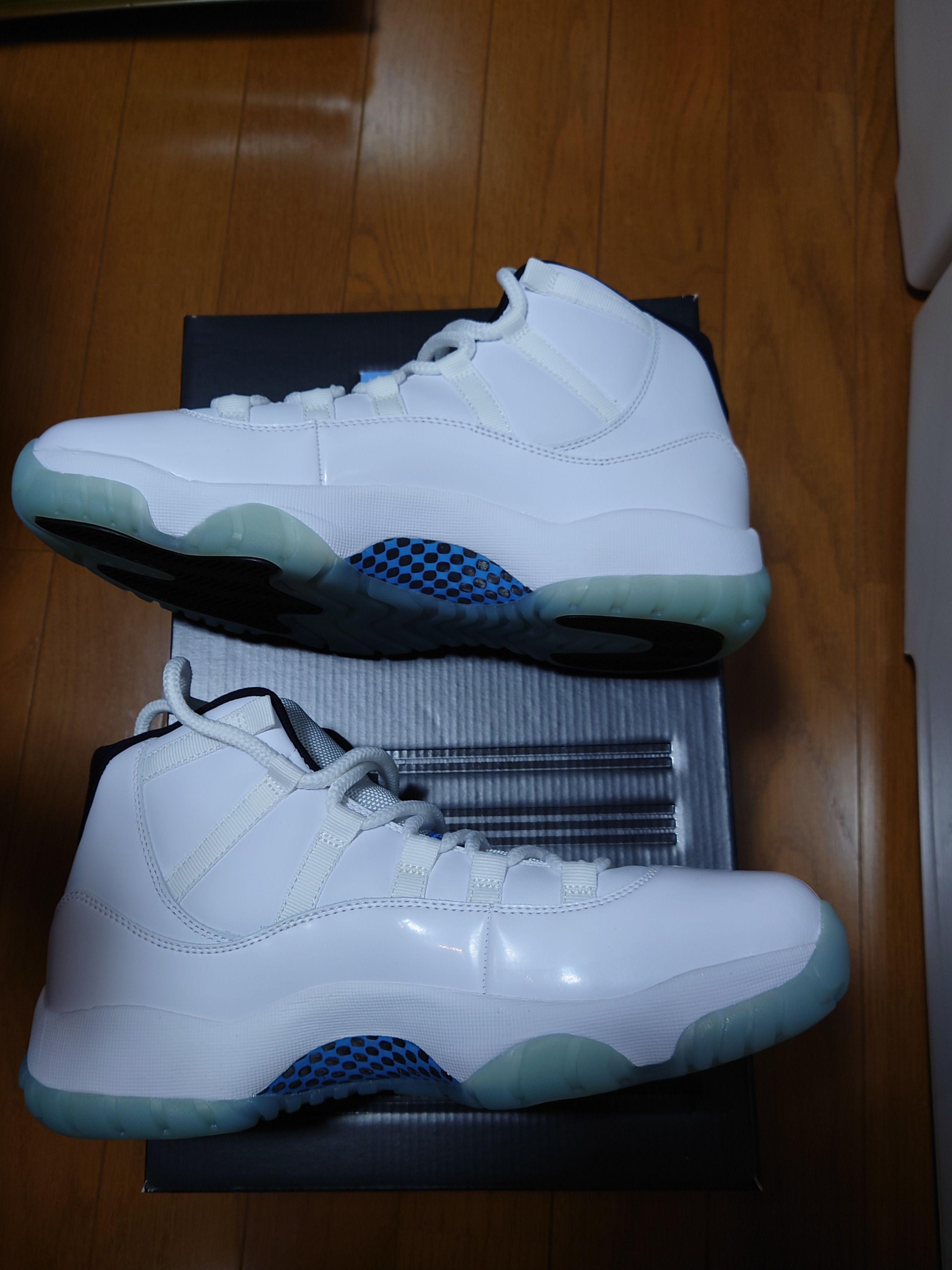 NIKE AIR JORDAN 11 RETRO "LEGEND BLUE" (2014)