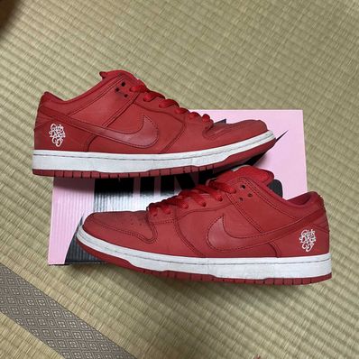 Girls Don't Cry × Nike SB Dunk Low Pro QS "Red" / VERDY