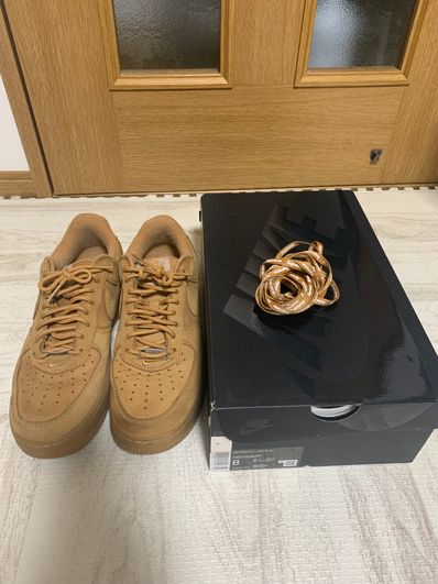 Supreme × Nike Air Force 1 Low "Flax/Wheat"