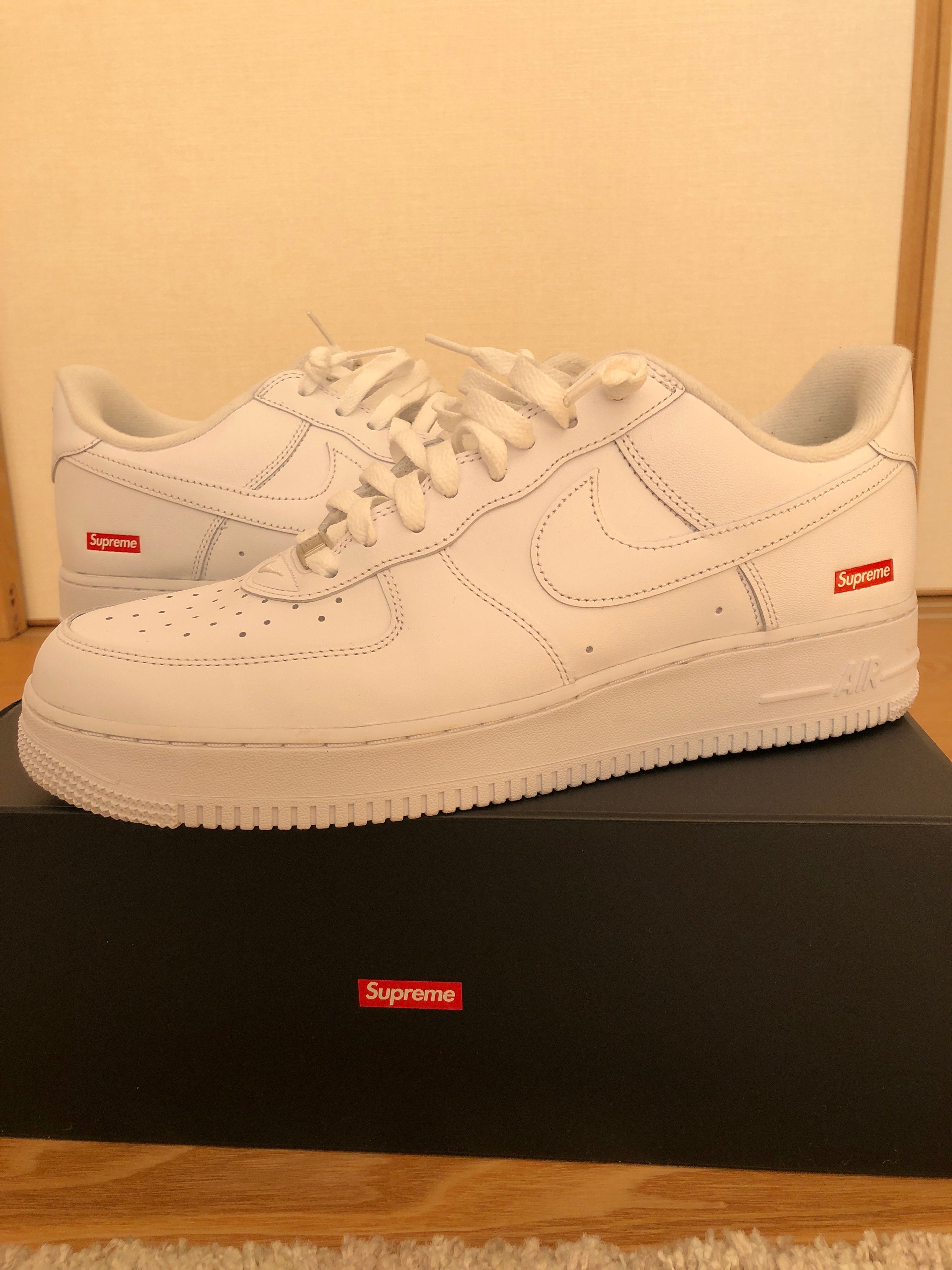Supreme × Nike Air Force 1 Low "White"