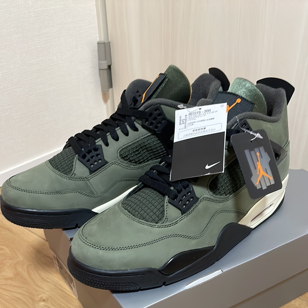 UNDEFEATED × Nike Air Jordan 4 Retro "Deep Green" (2025)