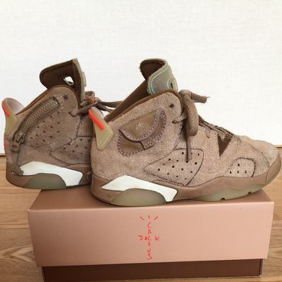 Travis Scott × Nike PS Air Jordan 6 "British Khaki"