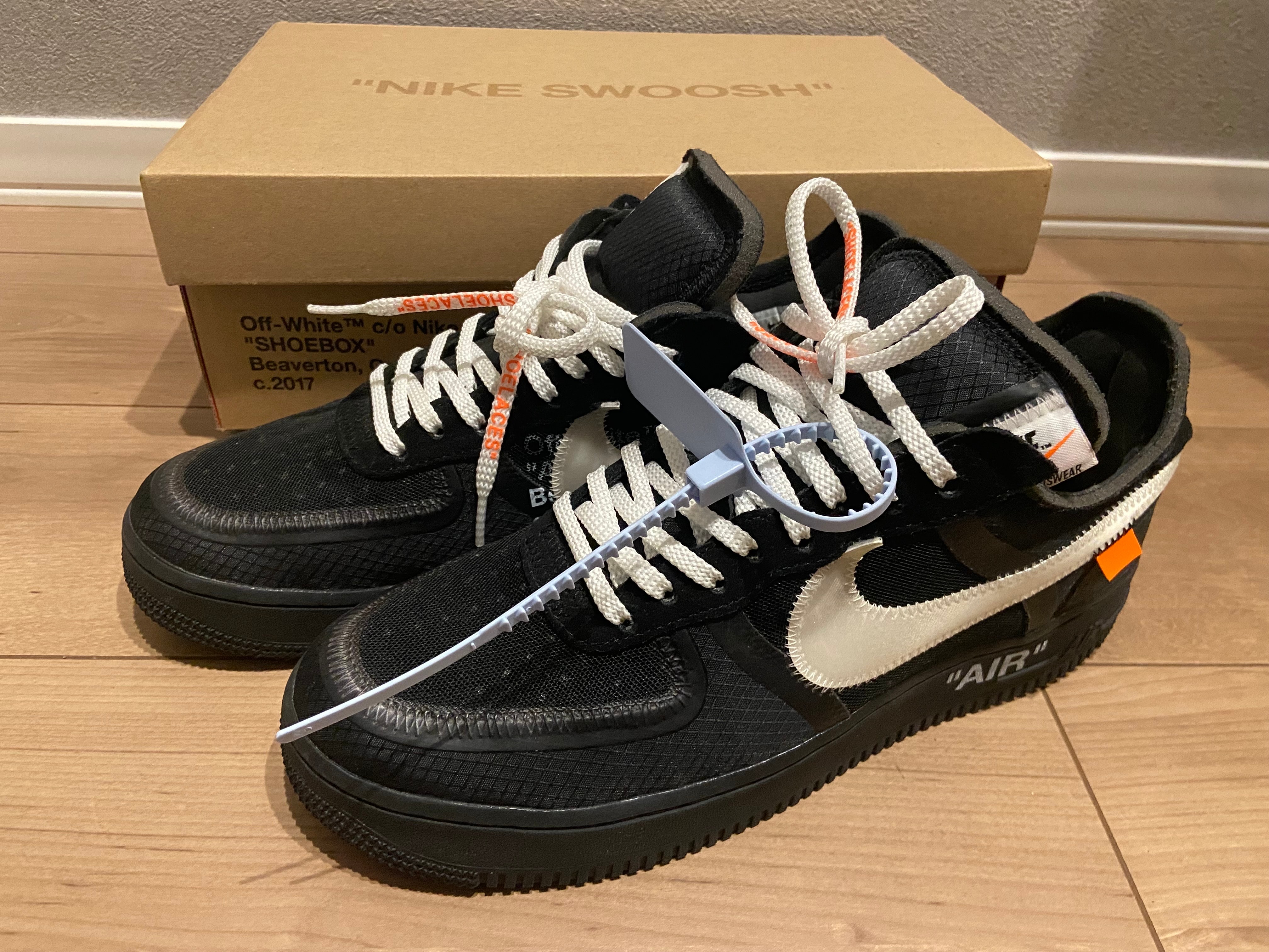 Off-White × Nike Air Force 1 Low "Black"