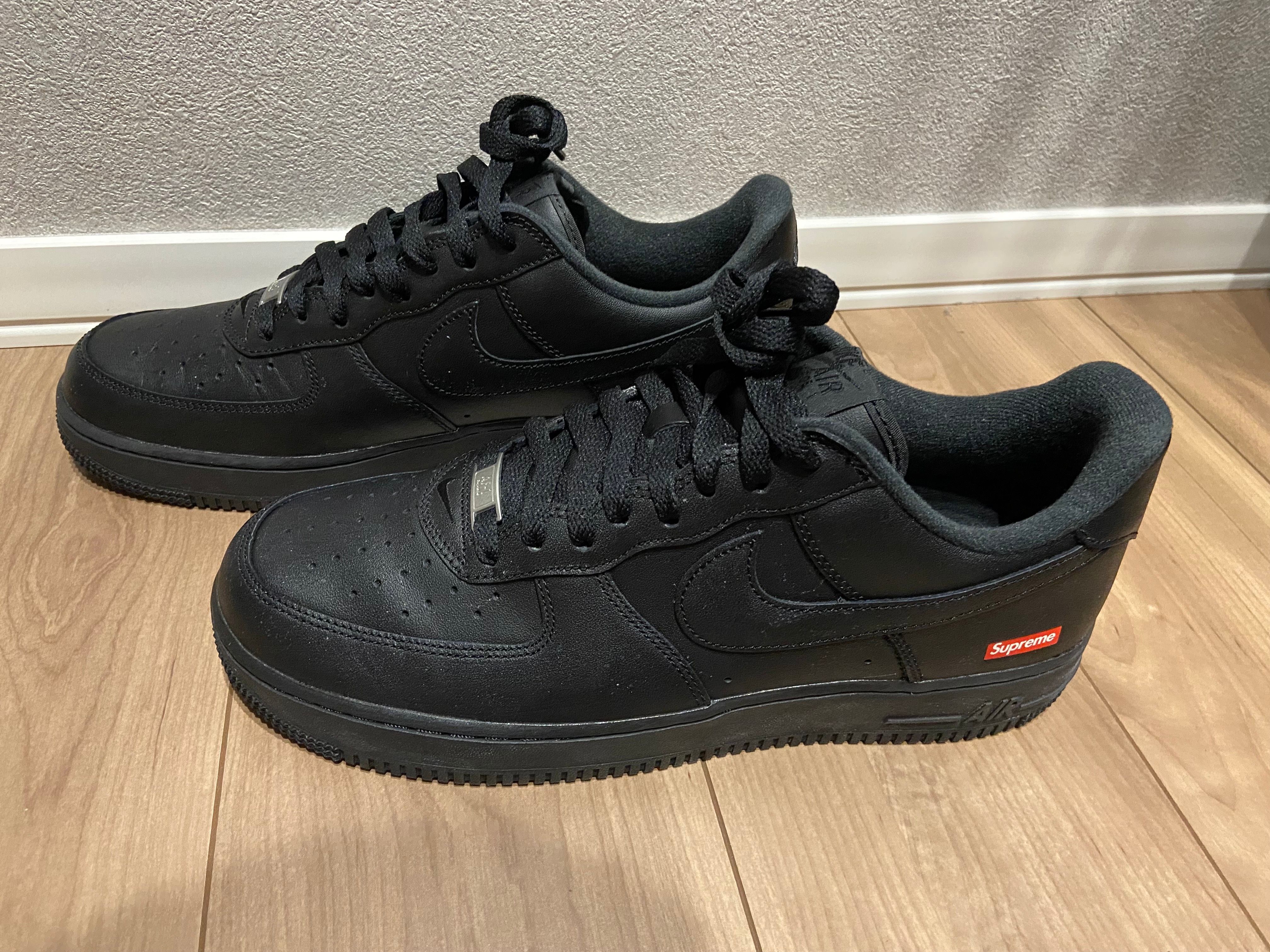Supreme × Nike Air Force 1 Low "Black"
