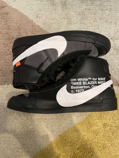 Off-White × Nike Blazer Studio Mid "Grim Reaper"