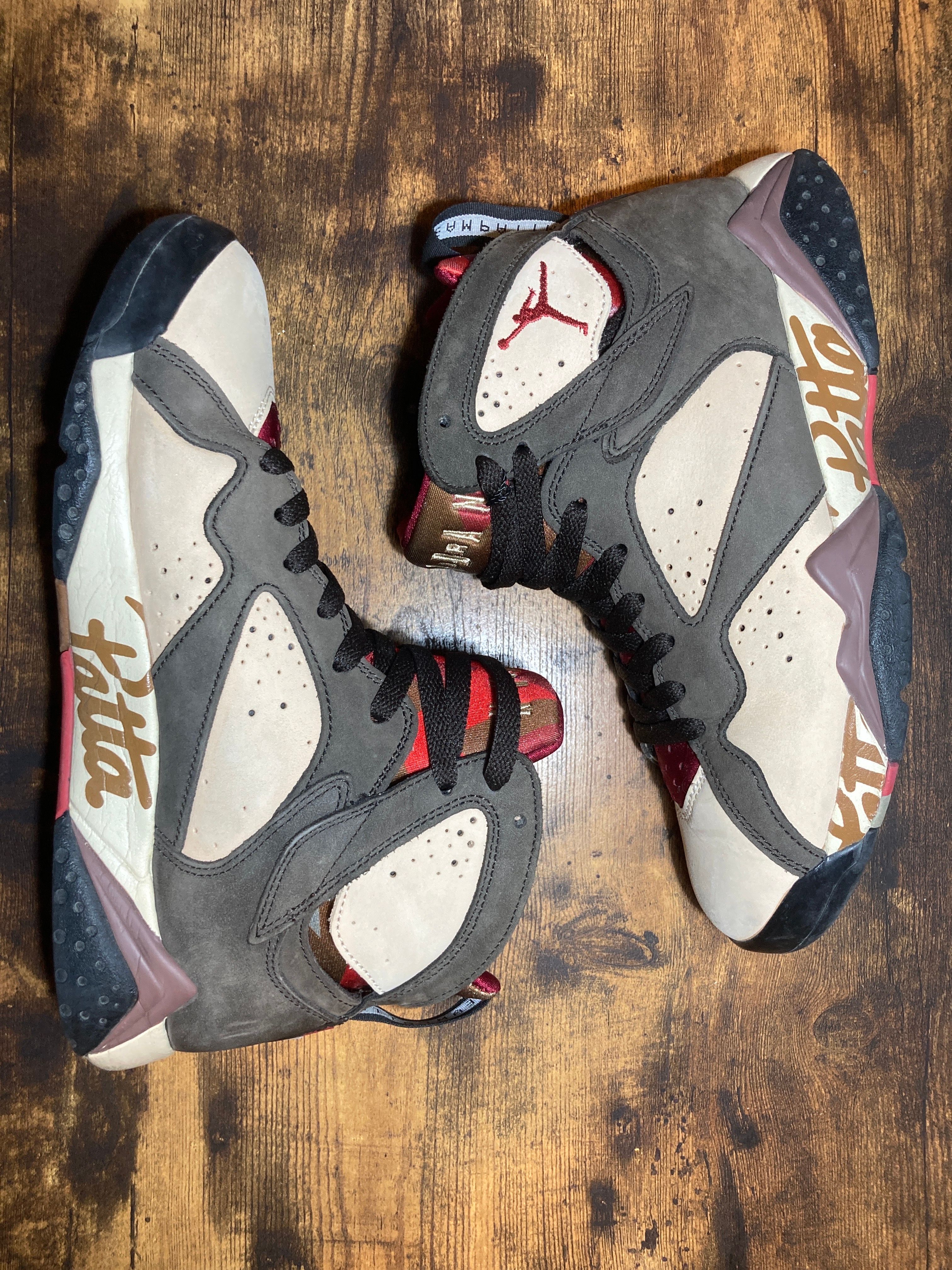 Patta × Nike Air Jordan 7 OG "Brown"