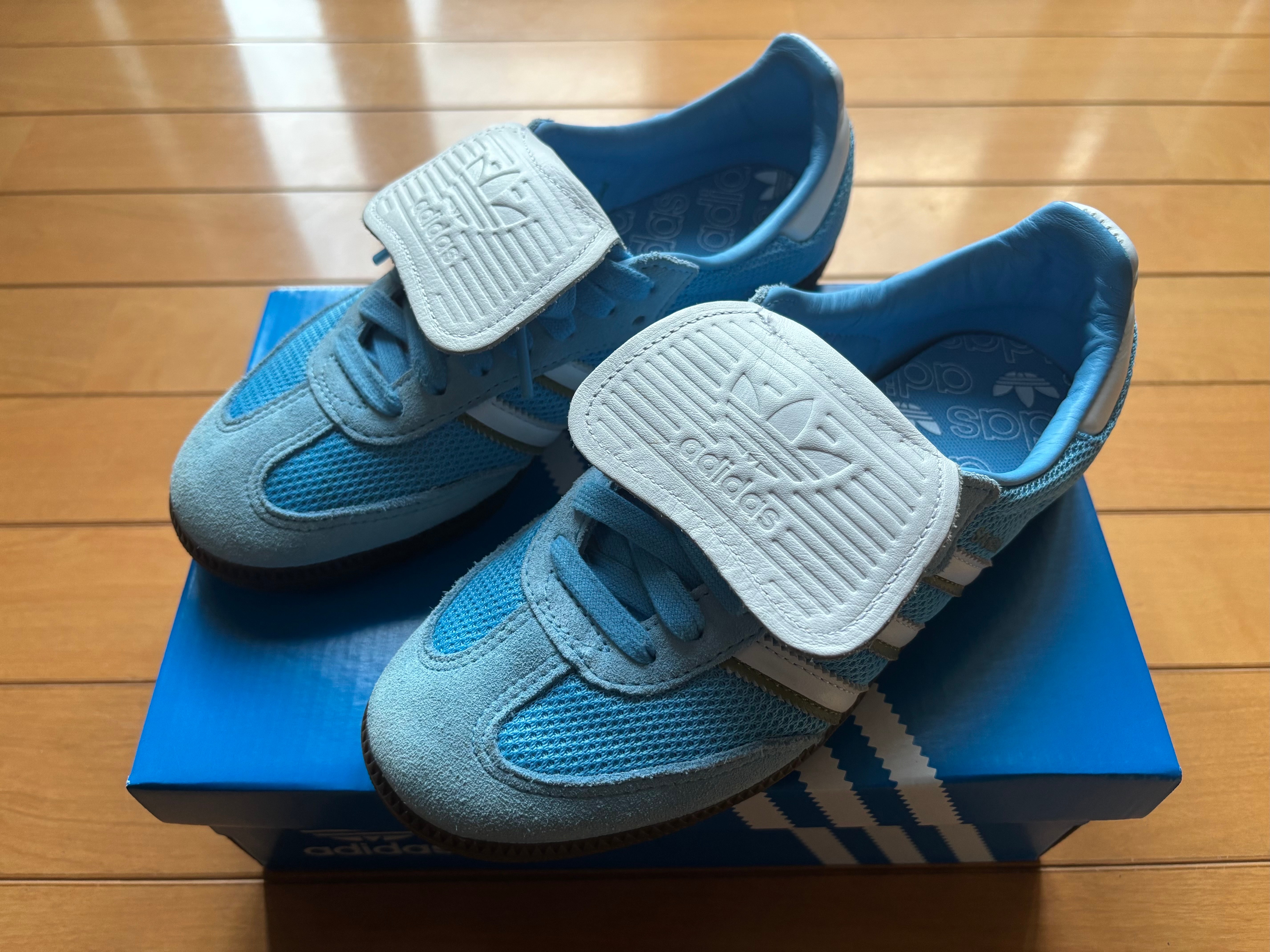 adidas Samba LT "Semi Blue Burst/Footwear White/Gum"