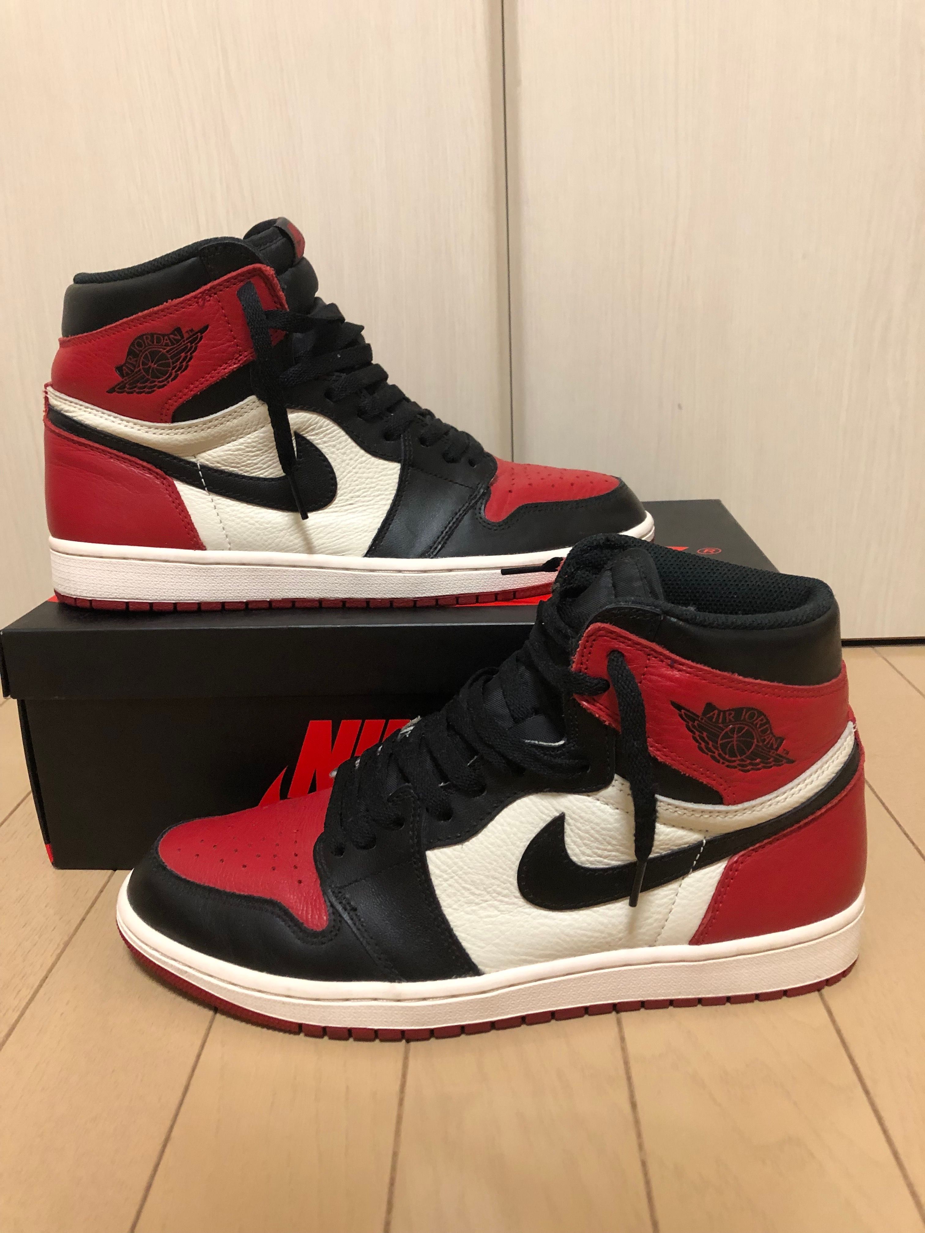Nike Air Jordan 1 Retro High OG "Bred Toe"