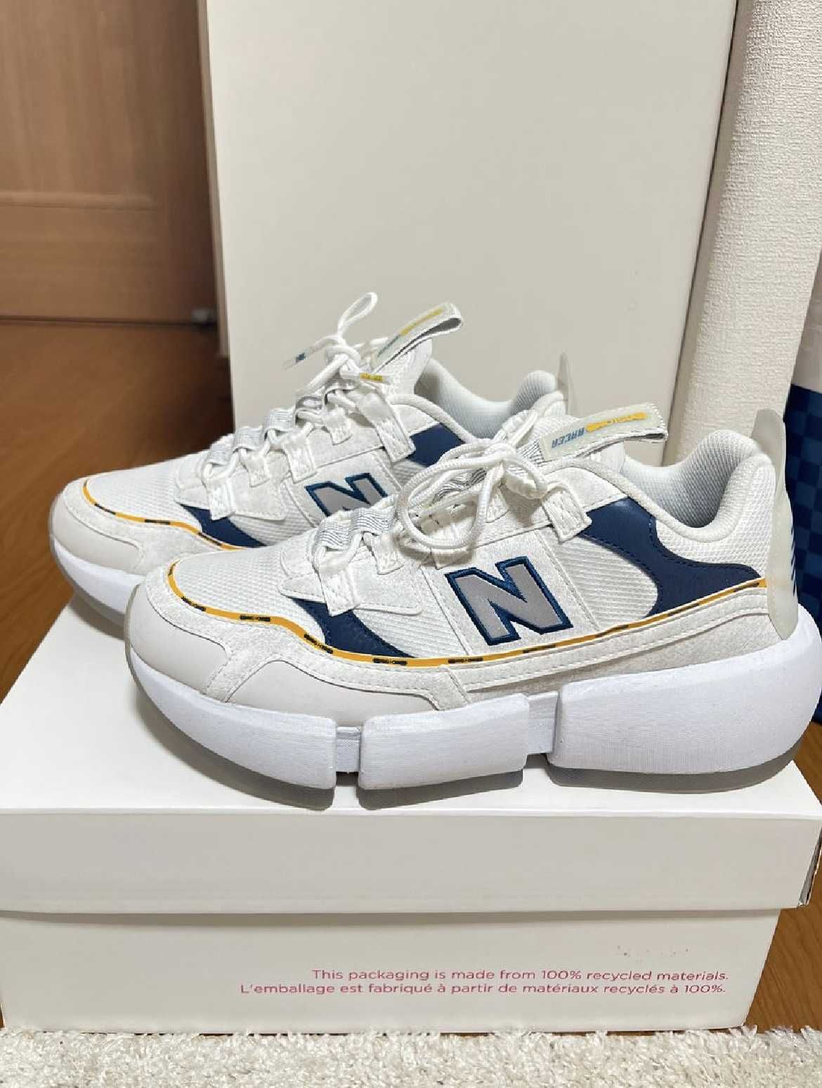 Jarden Smith × New Balance Vision Racer "Wavy White"