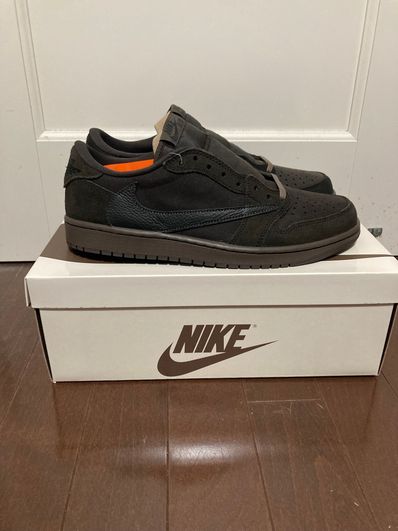 Travis Scott × Nike Air Jordan 1 Low OG SP "Velvet Brown and Dark Mocha"