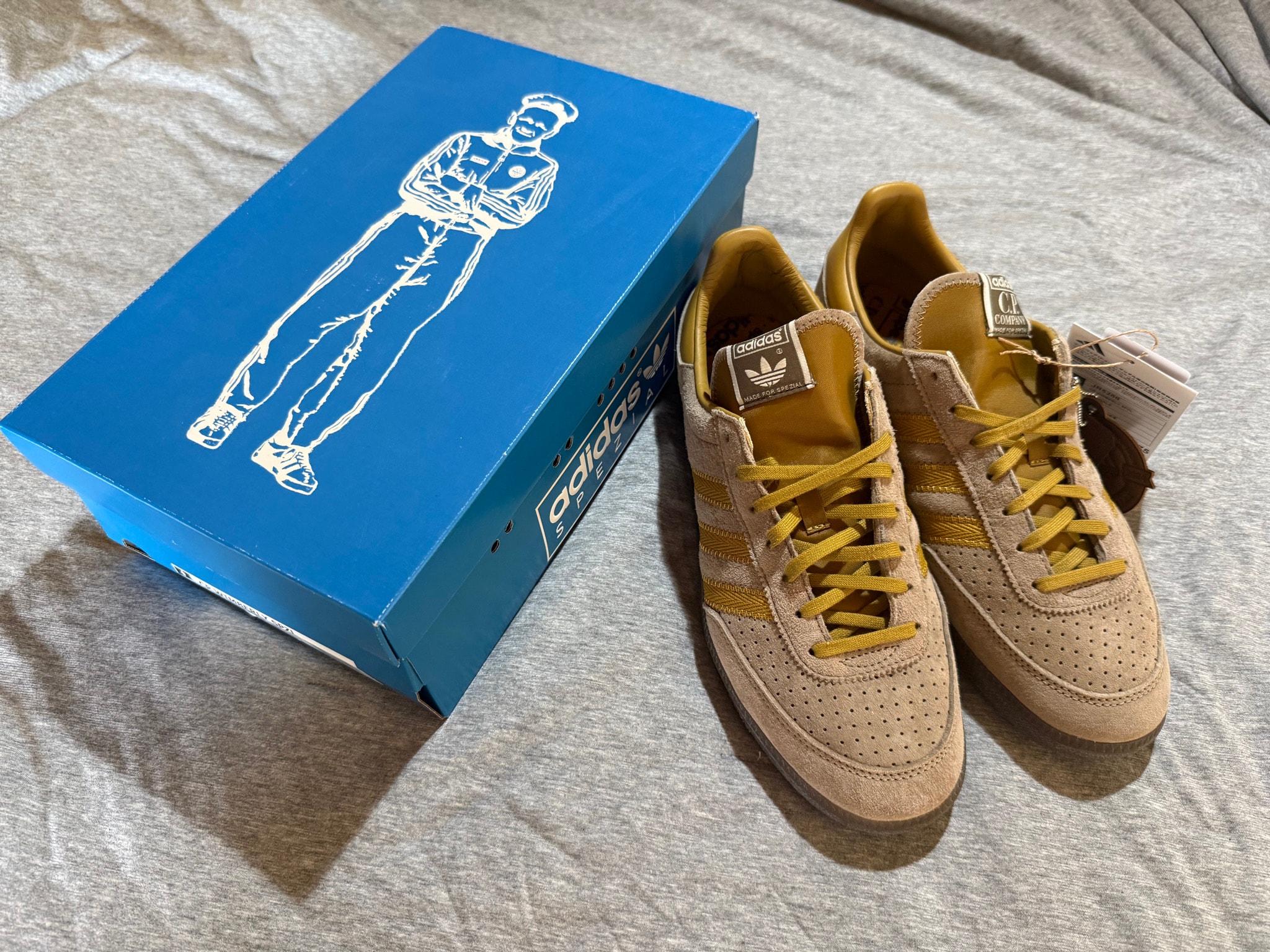 C.P. Company × adidas Wimberly Spezial "Tech Khaki"