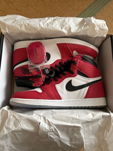 Spiderman × Nike Air Jordan 1 Origin Story "Gym Red/White/Photo Blue/Black"