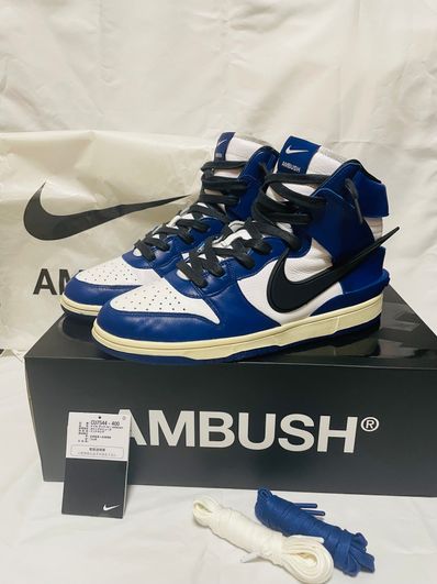 AMBUSH × NIKE DUNK HIGH "DEEP ROYAL"