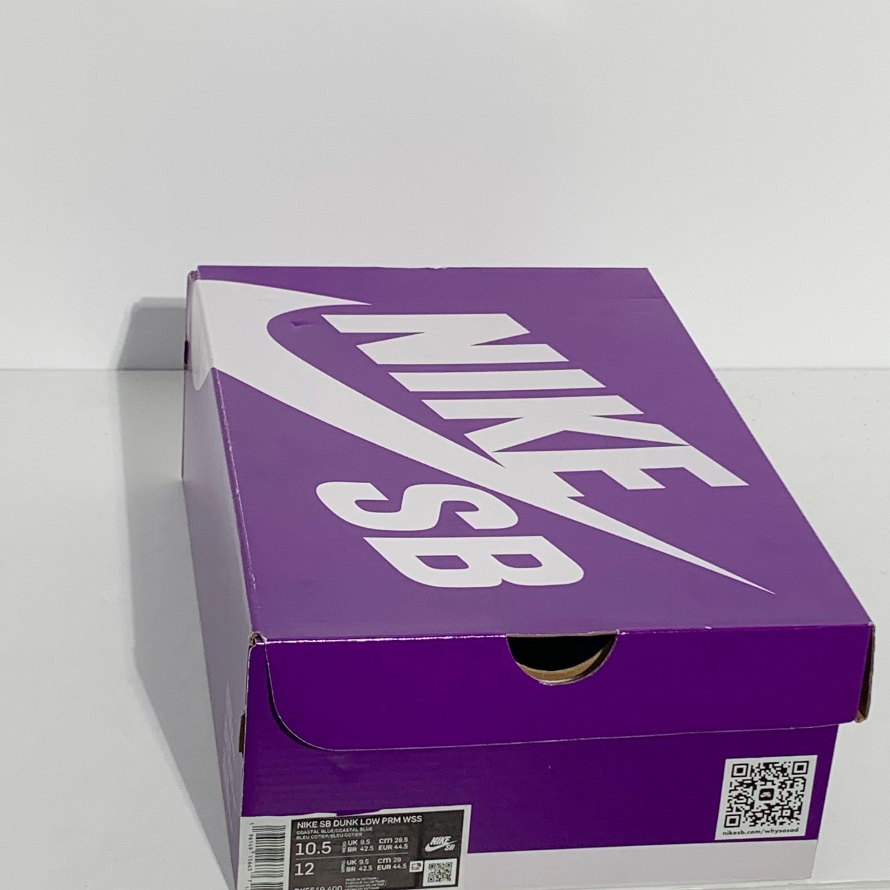 Why So Sad? × Nike SB Dunk Low "Coastal Blue/Speed Yellow-University Red"