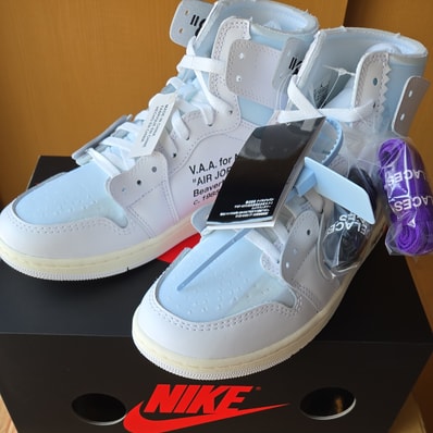 Virgil Abloh Archive (V.A.A.) × Nike Air Jordan 1 Retro High OG "Alaska"