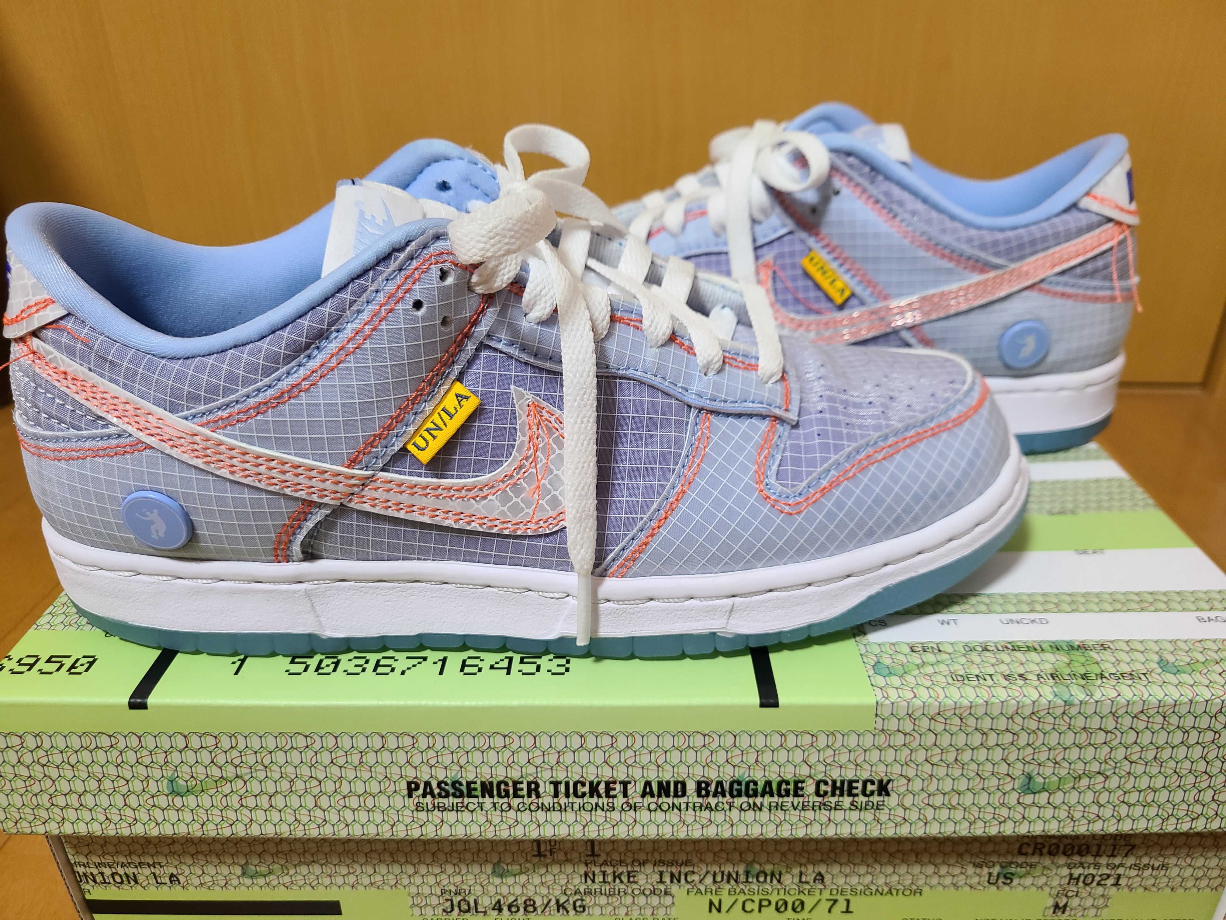 UNION × Nike Dunk Low "Argon"