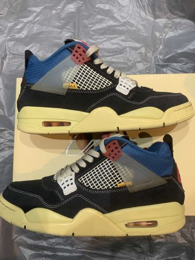 UNION × NIKE AIR JORDAN 4 "OFF NOIR"