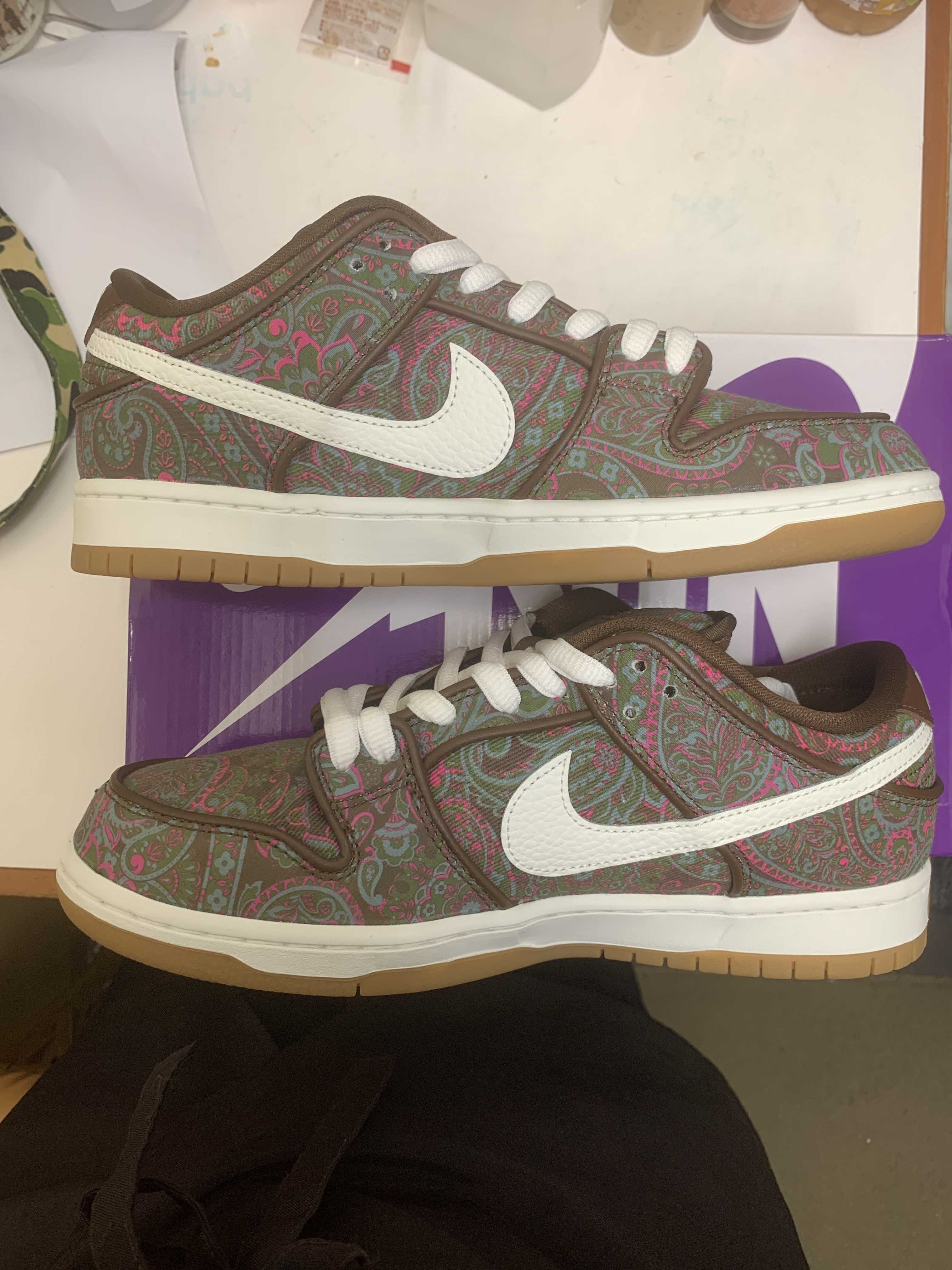 Nike SB Dunk Low PRM "Brown Paisley"