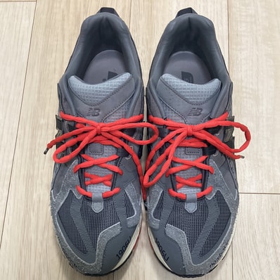 N.HOOLYWOOD TEST Product Exchange Service × INVINCIBLE × New Balance 1906U "Grey/Charcoal/Orange"