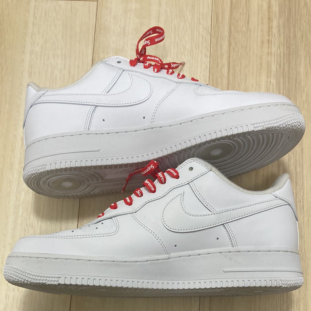 Supreme × Nike Air Force 1 Low "White"